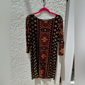 Beautiful fall dress… dress it up or down!